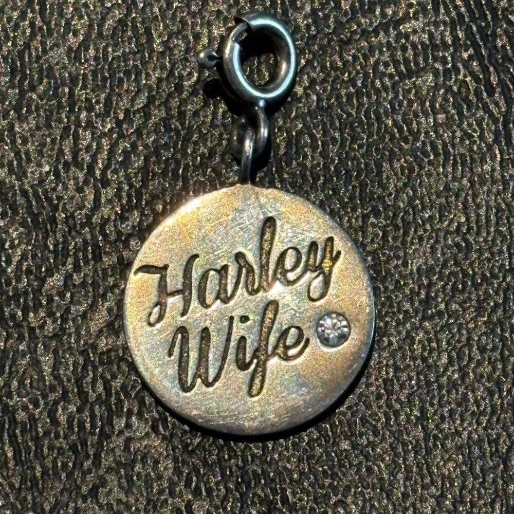 HARLEY DAVIDSON STERLING SILVER CHARM